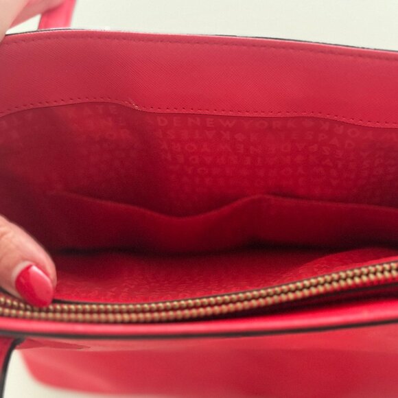 Kate Spade Red Tote Bag - Picture 5 of 7